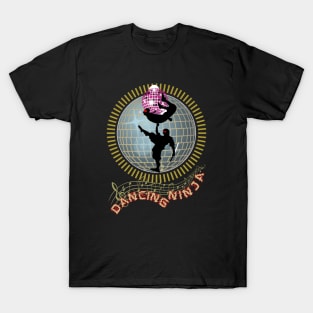 Dancing Ninja 2 - Funny Ninja T-Shirt